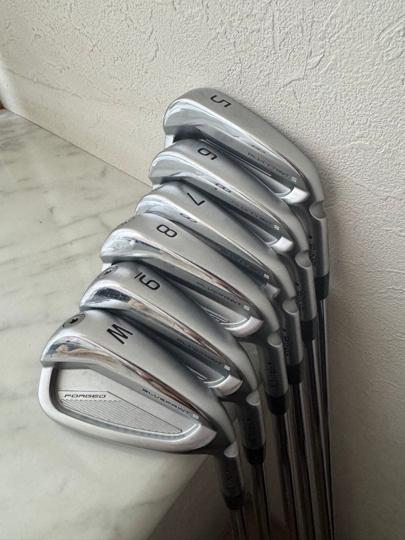 【超美品】PING ピン ブループリントSアイアン6本(5〜P）modus115