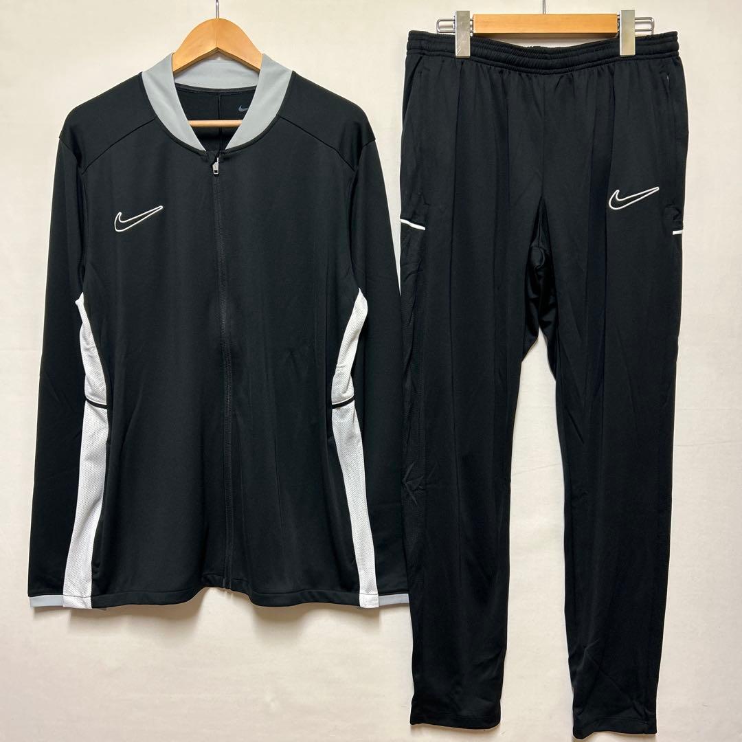 2XLサイズ ナイキ アカデミー25 サッカージャージ上下 ブラック