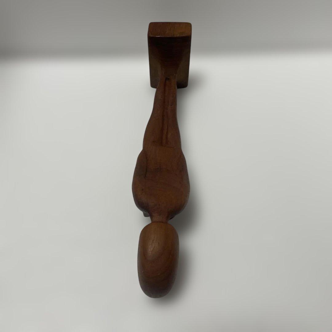 アルネバッセ ArneBasse 木製 抽象彫刻 裸婦像 オブジェ デンマーク