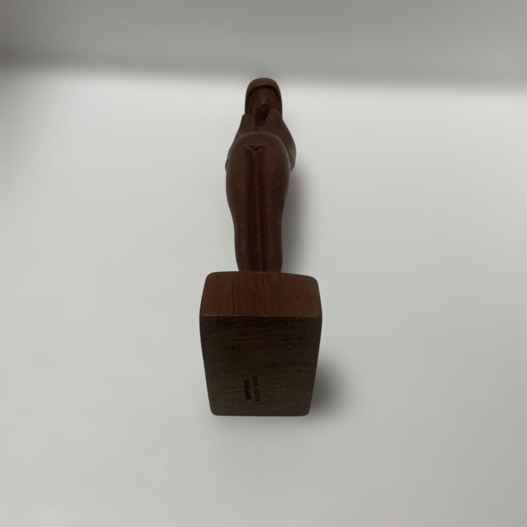 アルネバッセ ArneBasse 木製 抽象彫刻 裸婦像 オブジェ デンマーク