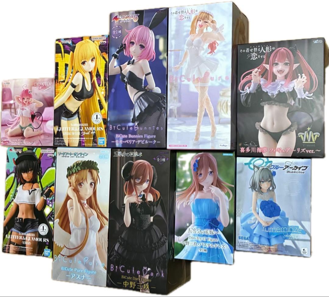 最新含む美少女プライズフィギュアまとめ売り　10点セット