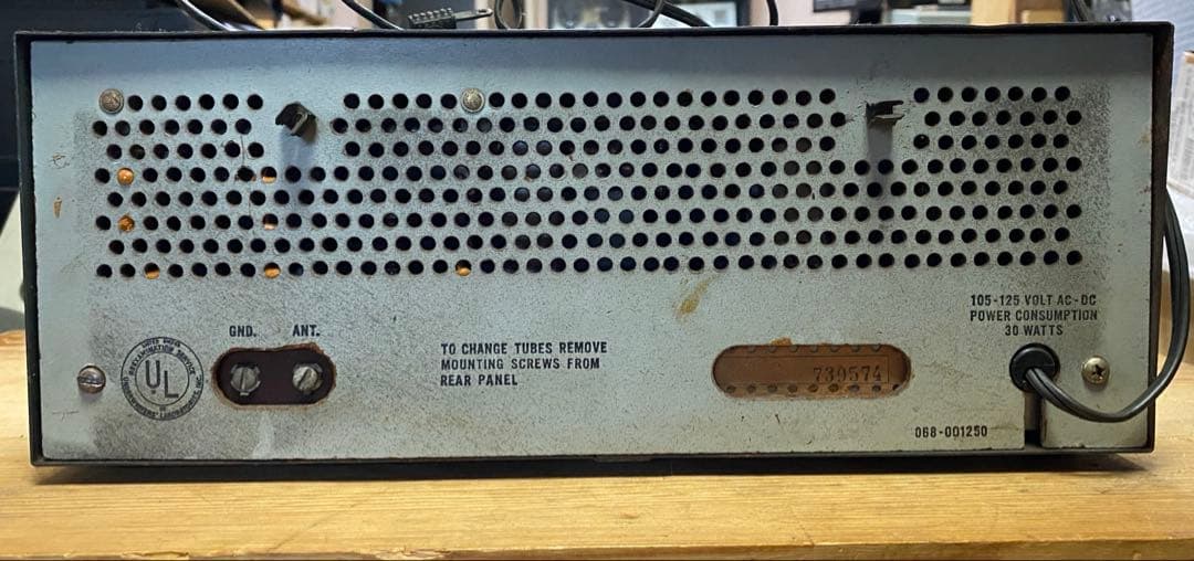 Hallicrafters sw-500 短波　受信機　ジャンク