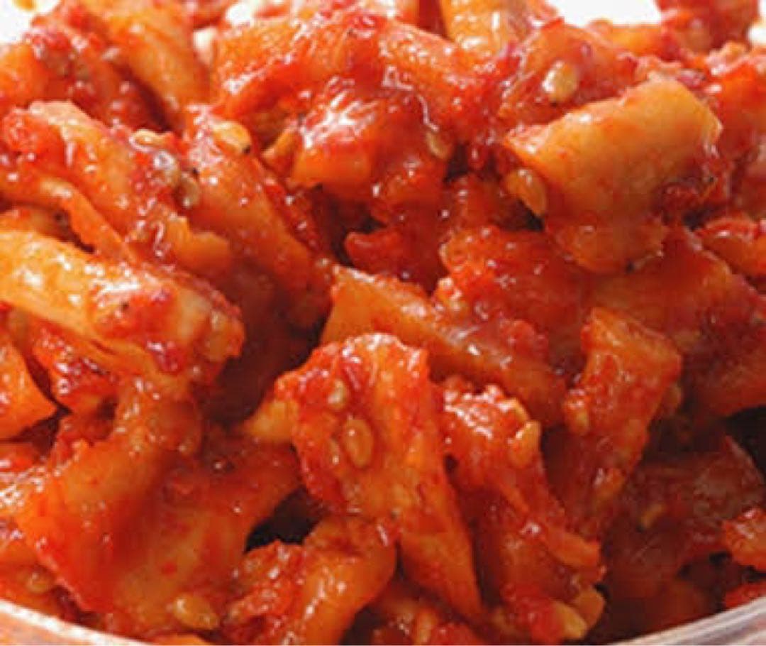 白菜キムチ2キロ　干し大根キムチスルメ入り500g