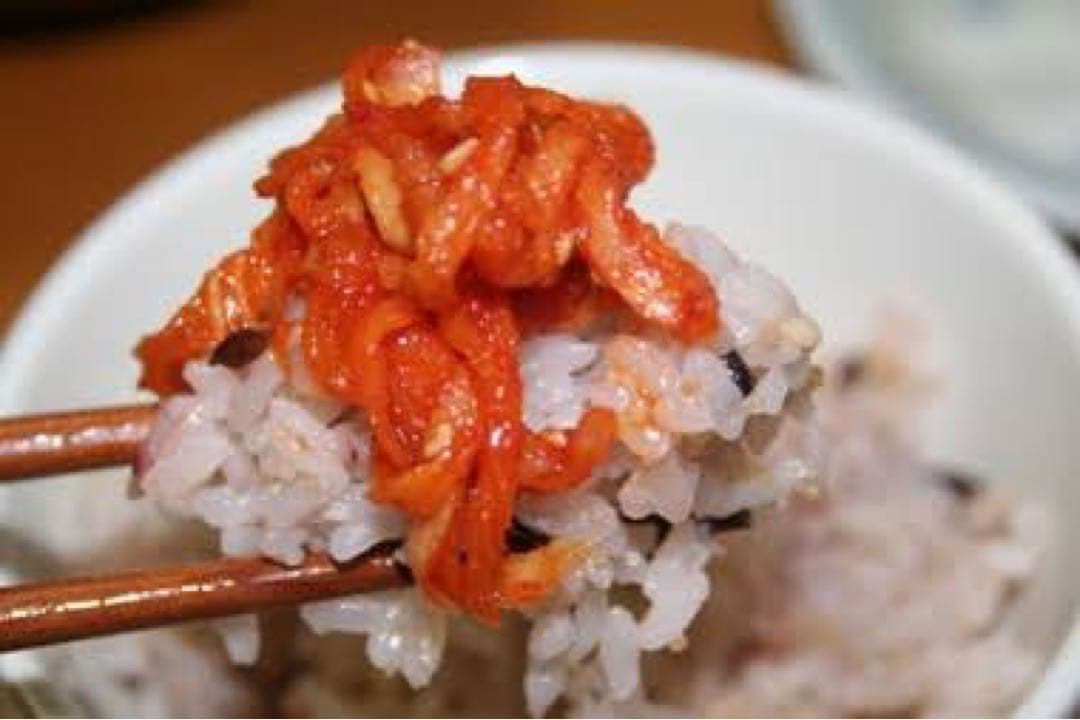 白菜キムチ2キロ　干し大根キムチスルメ入り500g