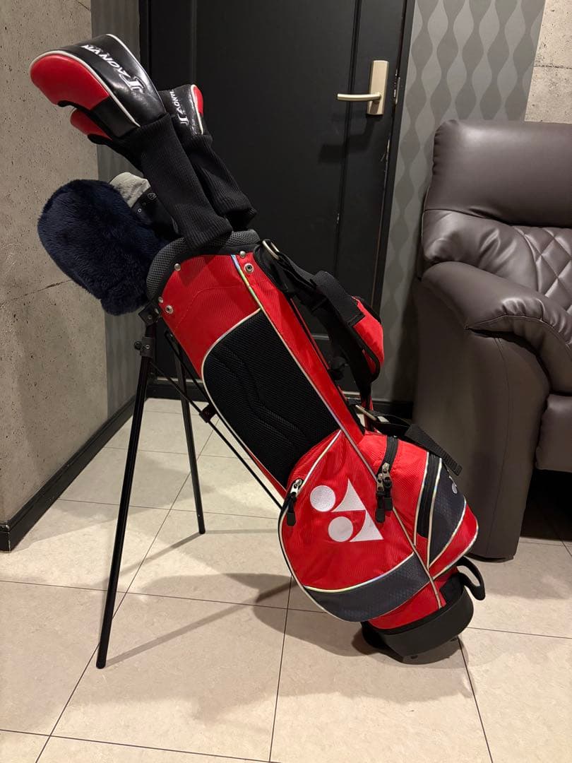 ジュニアYONEX スタンドゴルフバッグ セット
