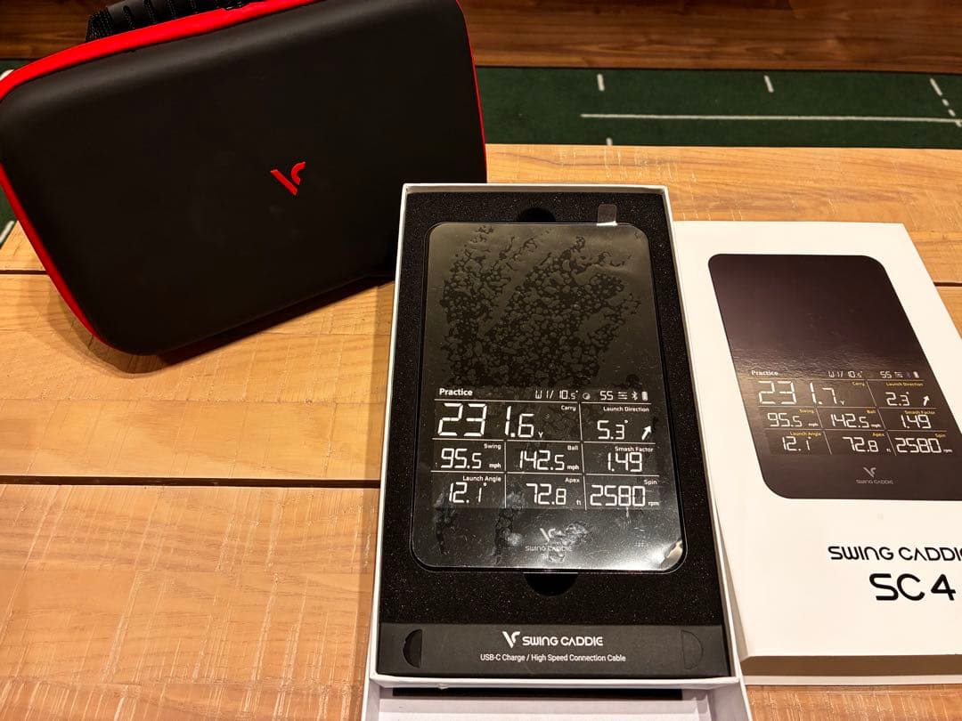 ボイスキャディ SC4 (Swing Caddie ) 弾道測定器