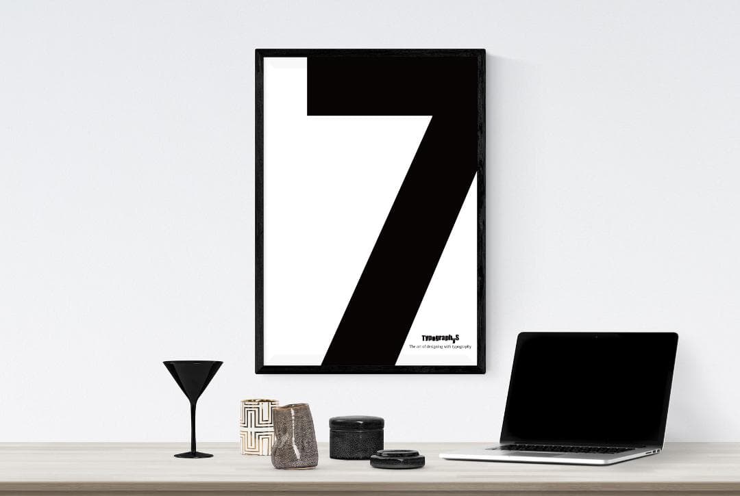 【A2】TYPOGRAPHYSアートポスター（大型A2サイズ）#3747