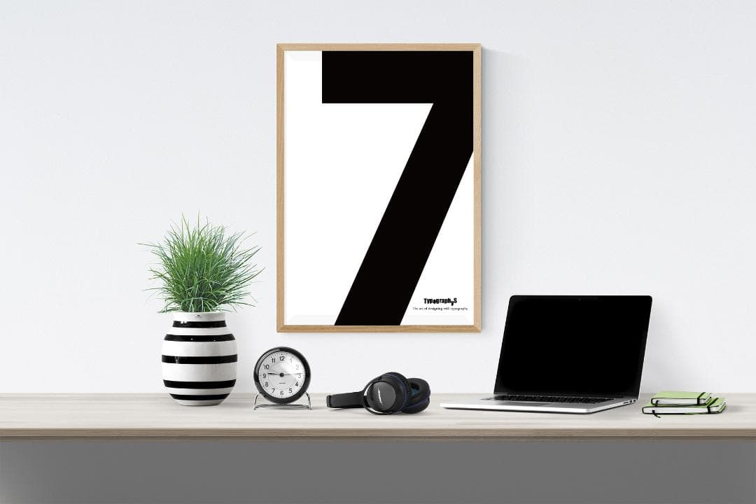 【A2】TYPOGRAPHYSアートポスター（大型A2サイズ）#3747