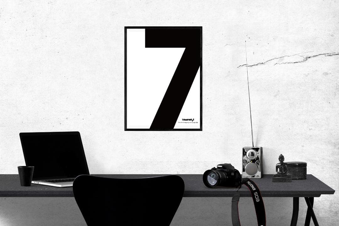 【A2】TYPOGRAPHYSアートポスター（大型A2サイズ）#3747