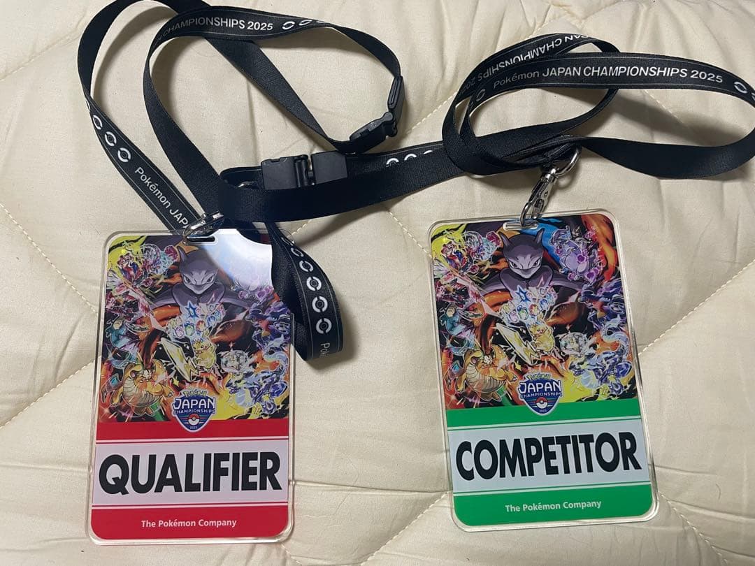 ポケモン日本大会pjcs2025 ベスト8限定パスと出場者限定パス【ゲーム部門】