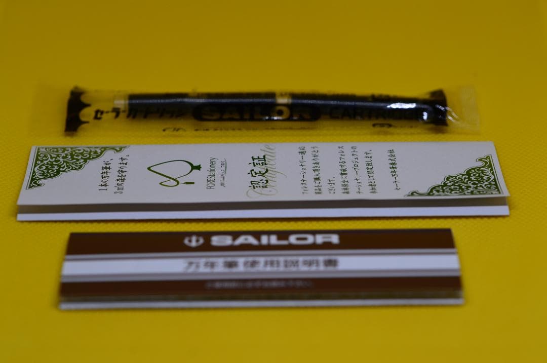 セーラー万年筆　プロフィットスタンダード　ブラック　中字　(14金)