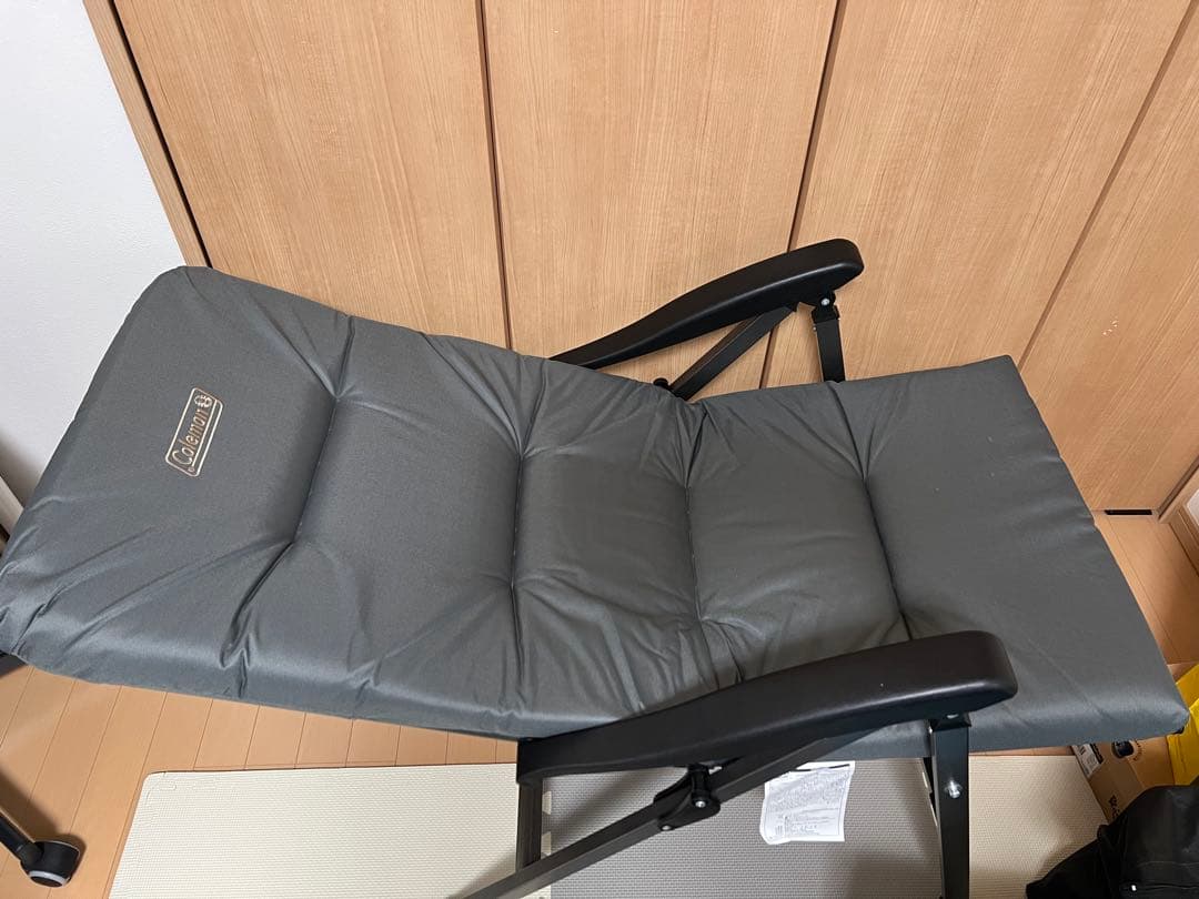 コールマン　パイオニアリクライナー　グレー　1脚