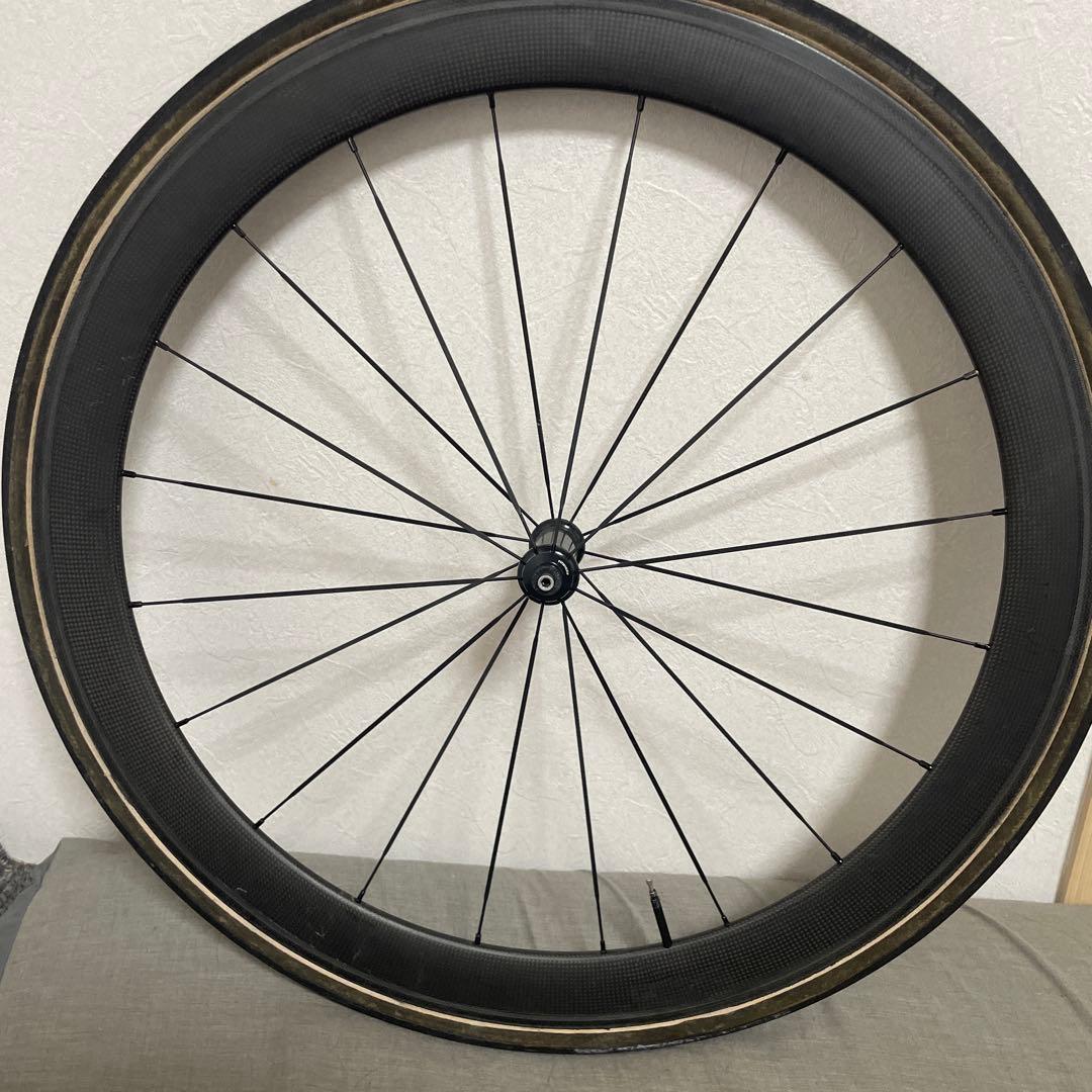 チューブラータイヤ ブラック　カーボン