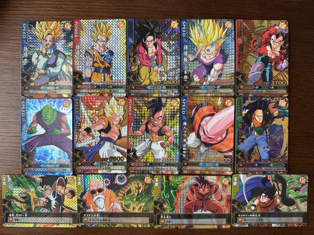 データカードダス ドラゴンボール改 ドラゴンバトラーズ 激レア爆レアまとめ