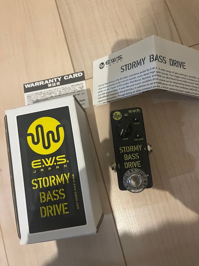 ベース ews stormy bass drive