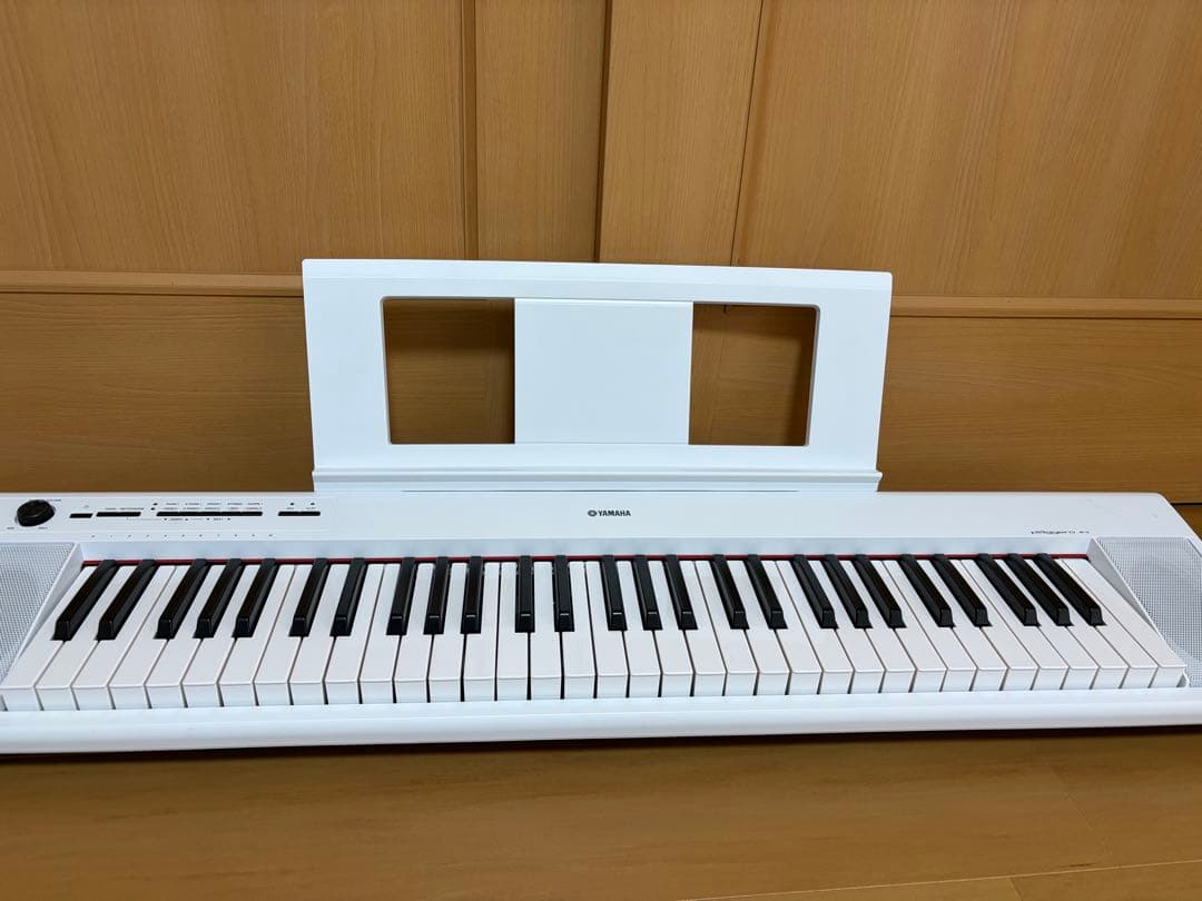 YAMAHA piaggero NP-12 ホワイト 61鍵