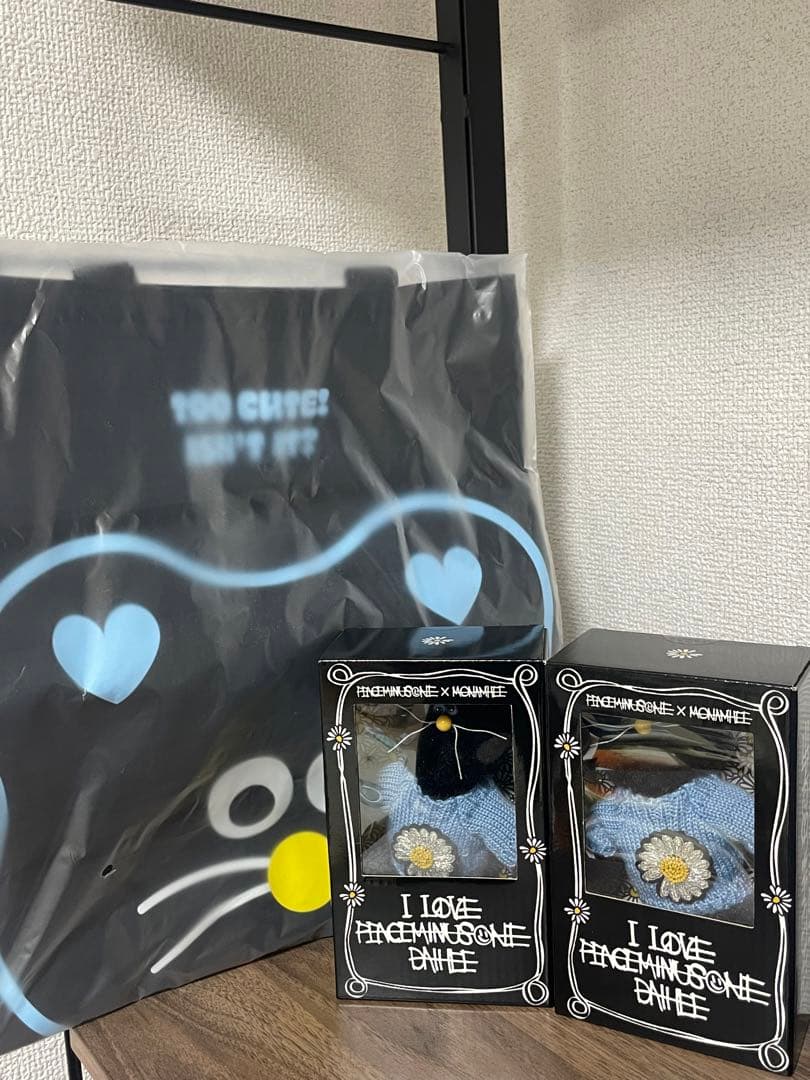 Peaceminusone × Monamhee 黒×2 トートバッグ付