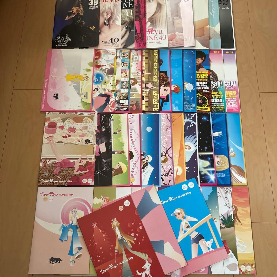 【即購入ok!!】浜崎あゆみ ファンクラブ会報46冊セット