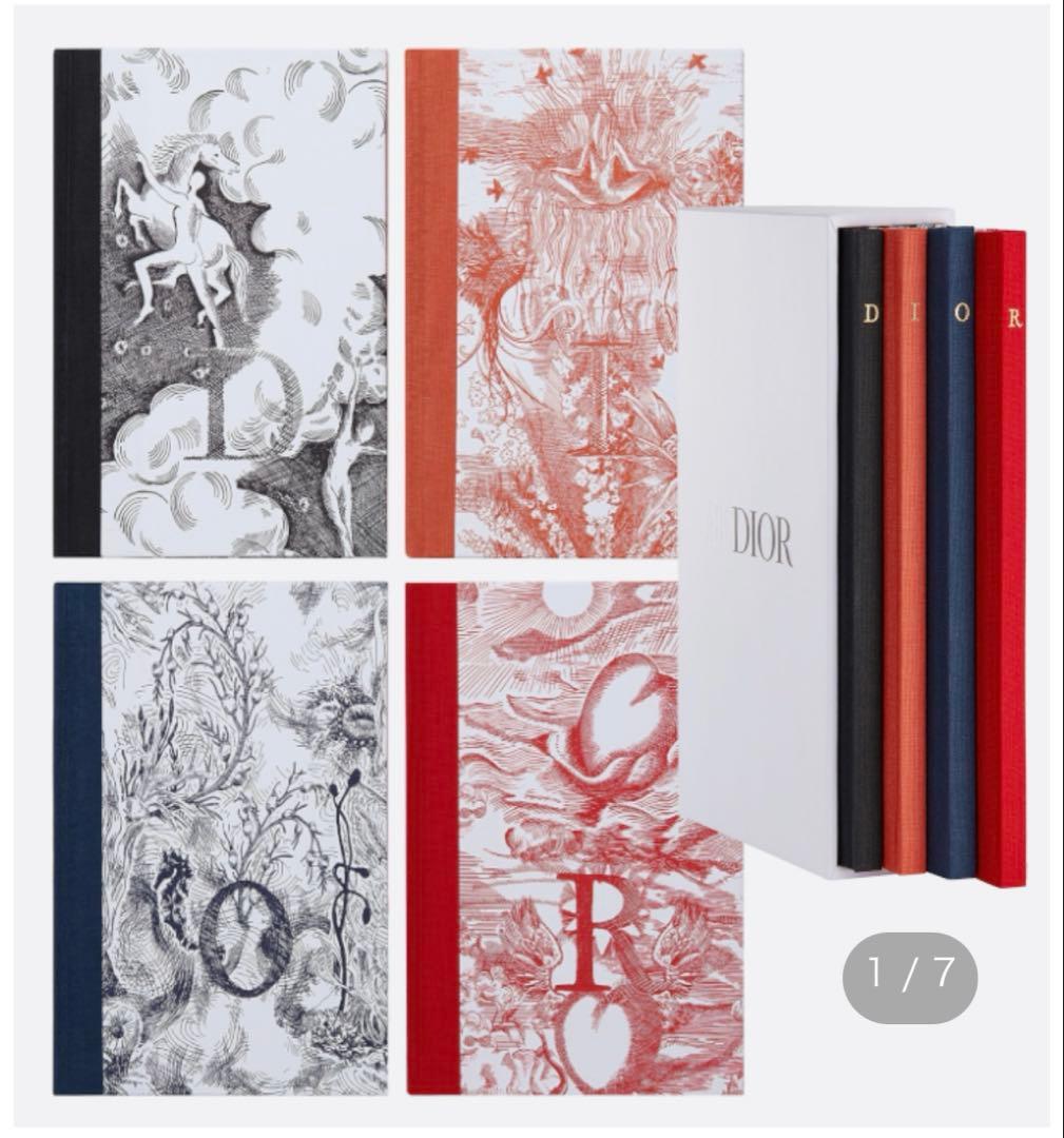 ［超希少］Dior ABCDIOR ノートブック 4冊セット
