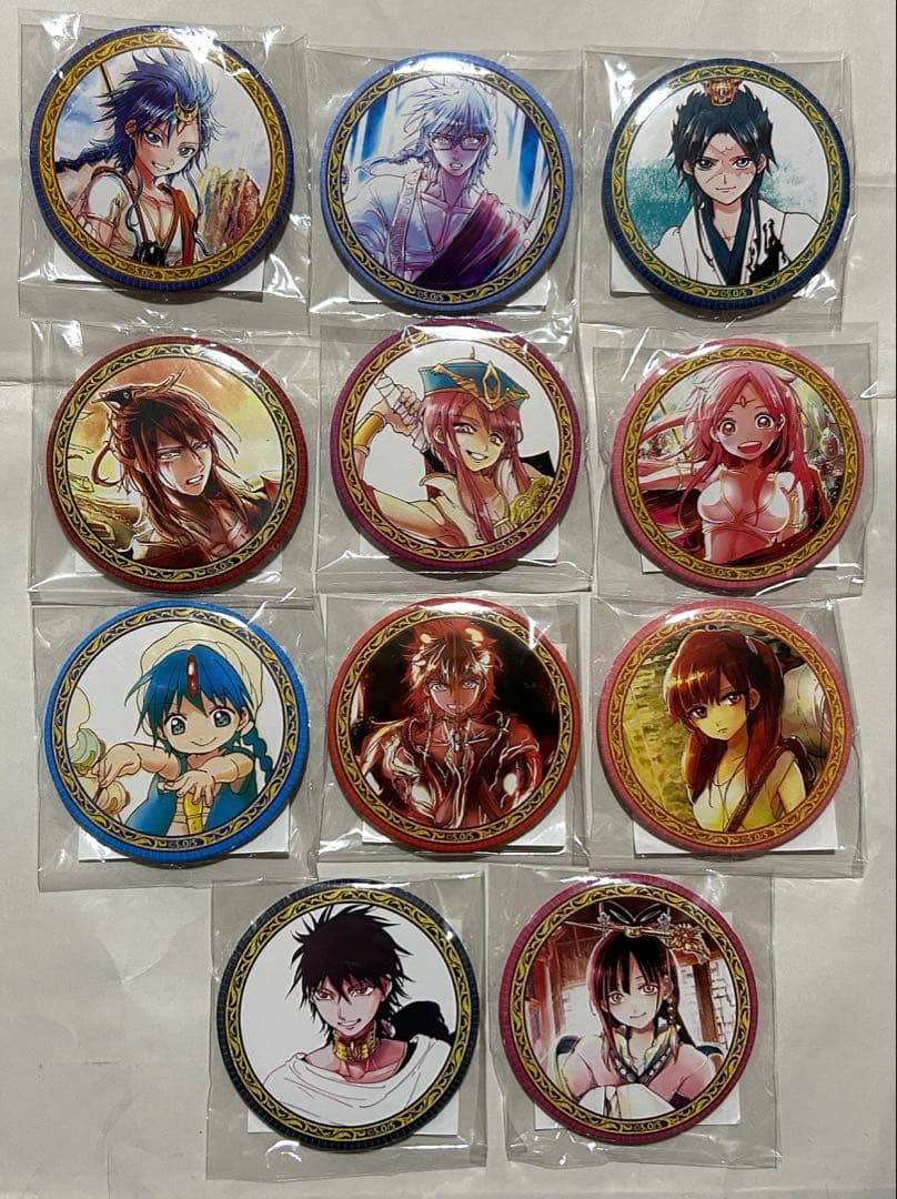 マギ　　缶バッジ　新品未使用