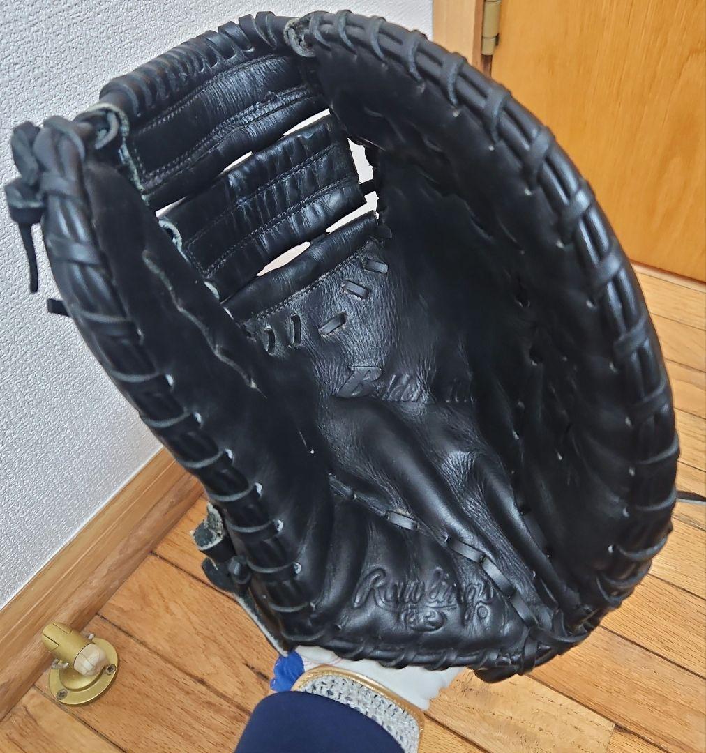 Rawlings 軟式 ファーストミット ブラック