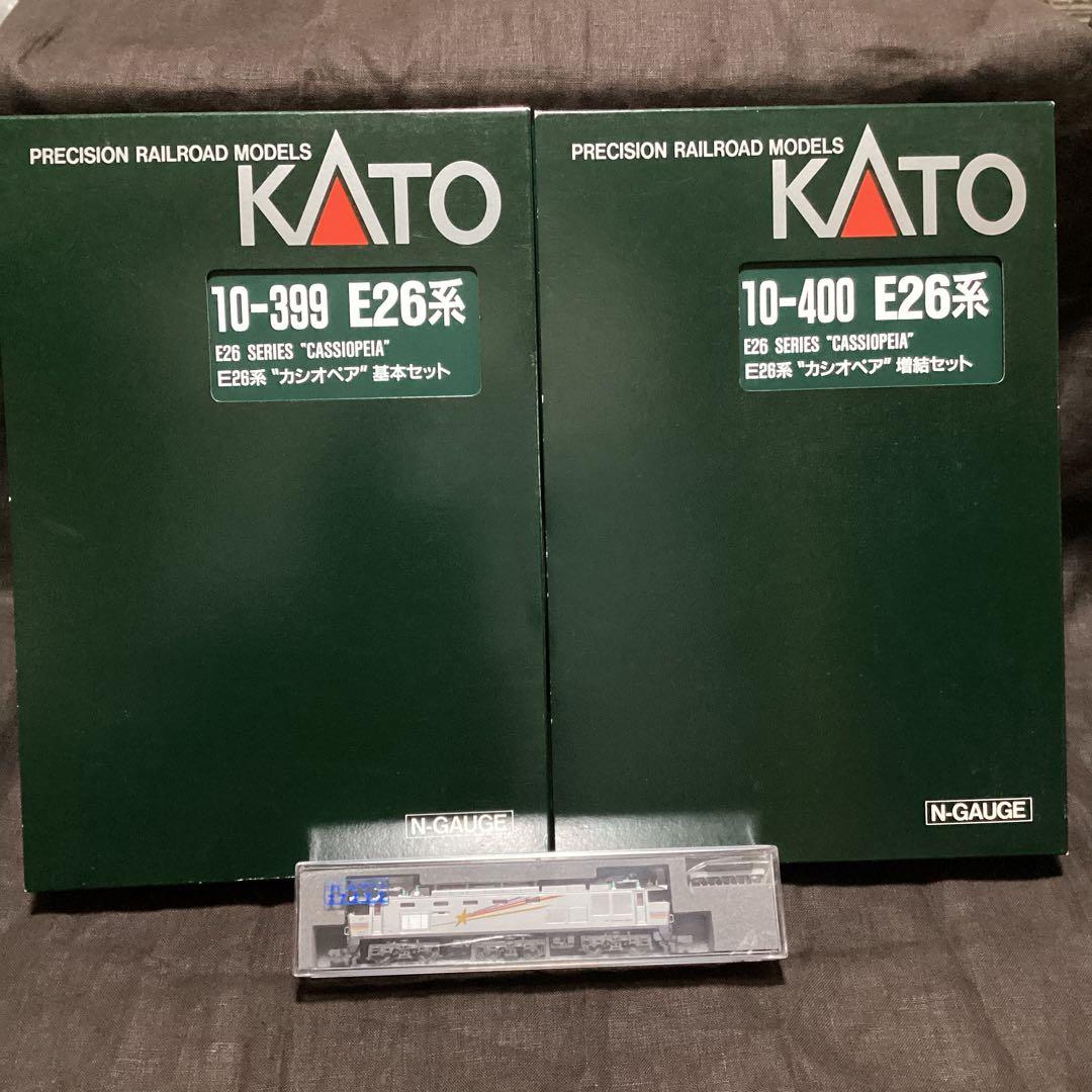 Nゲージ　KATO カシオペア　E26系　基本/増結　EF510 EF81