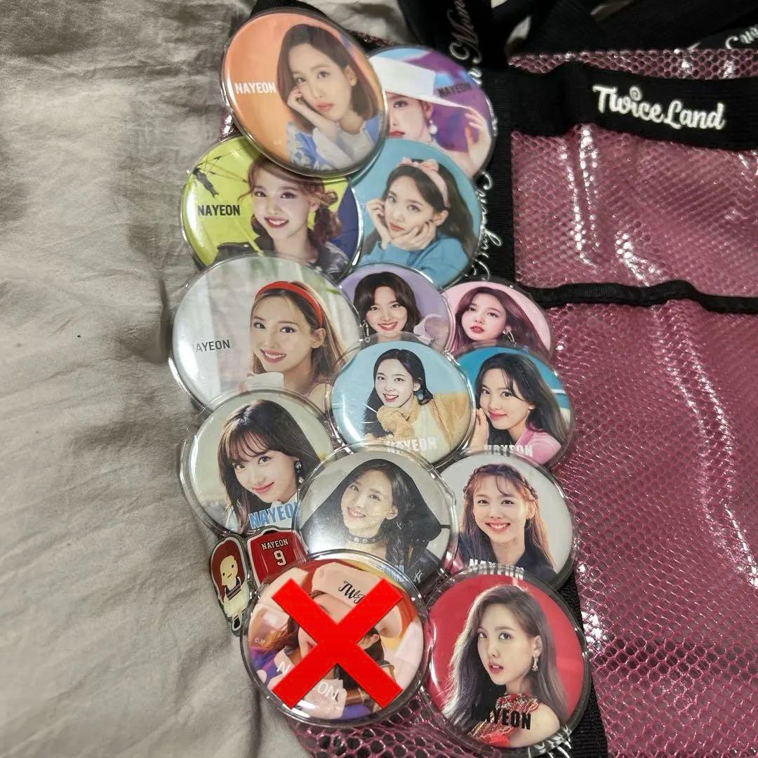 twice ナヨン 缶バッジ