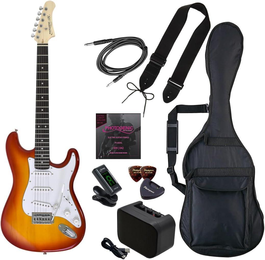 【M3012-210-158】エレキギター 初心者入門セット STタイプ