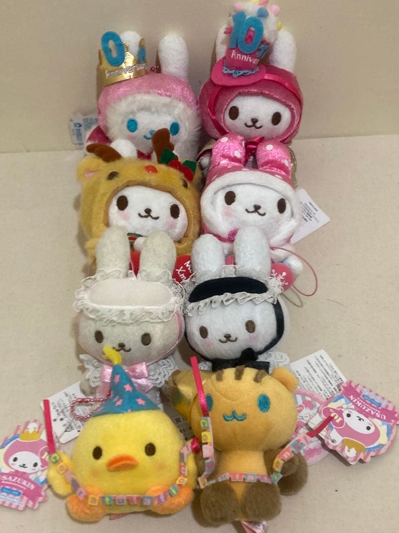 うさずきん ぬいぐるみ 10周年 クリスマス ゴスロリ 景品 非売品 プライズ