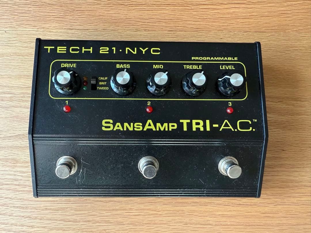 TECH21 テック21 SANSAMP TRI-A.C. プリアンプ