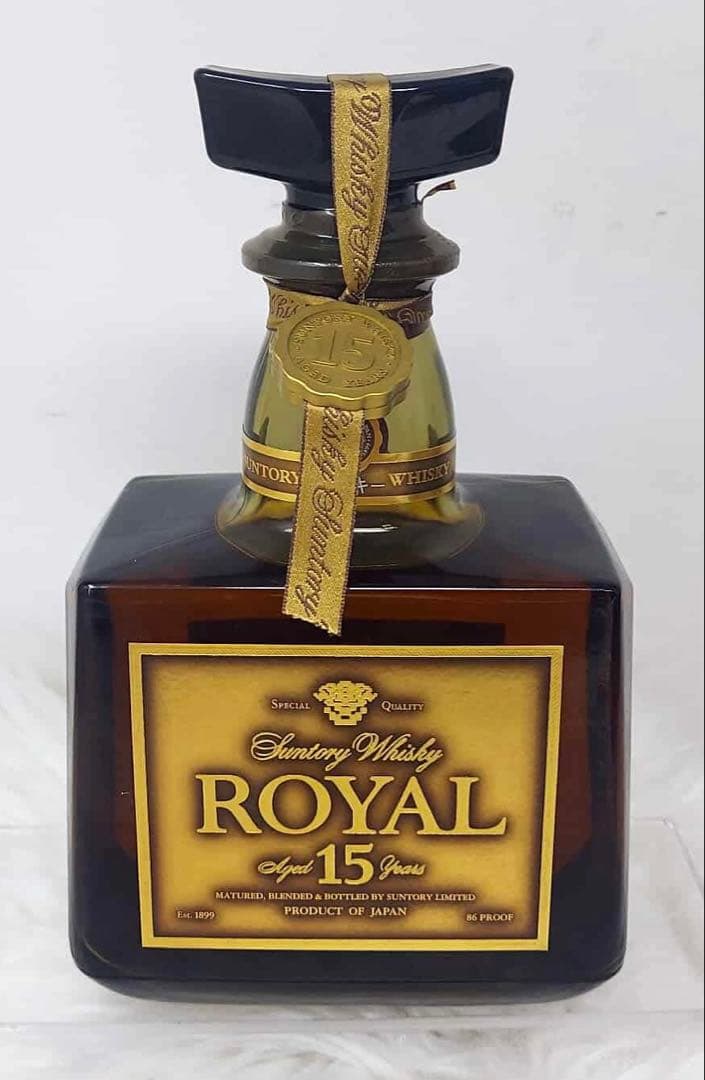 【古酒】サントリーウイスキー ローヤル15年 ゴールドラベル
