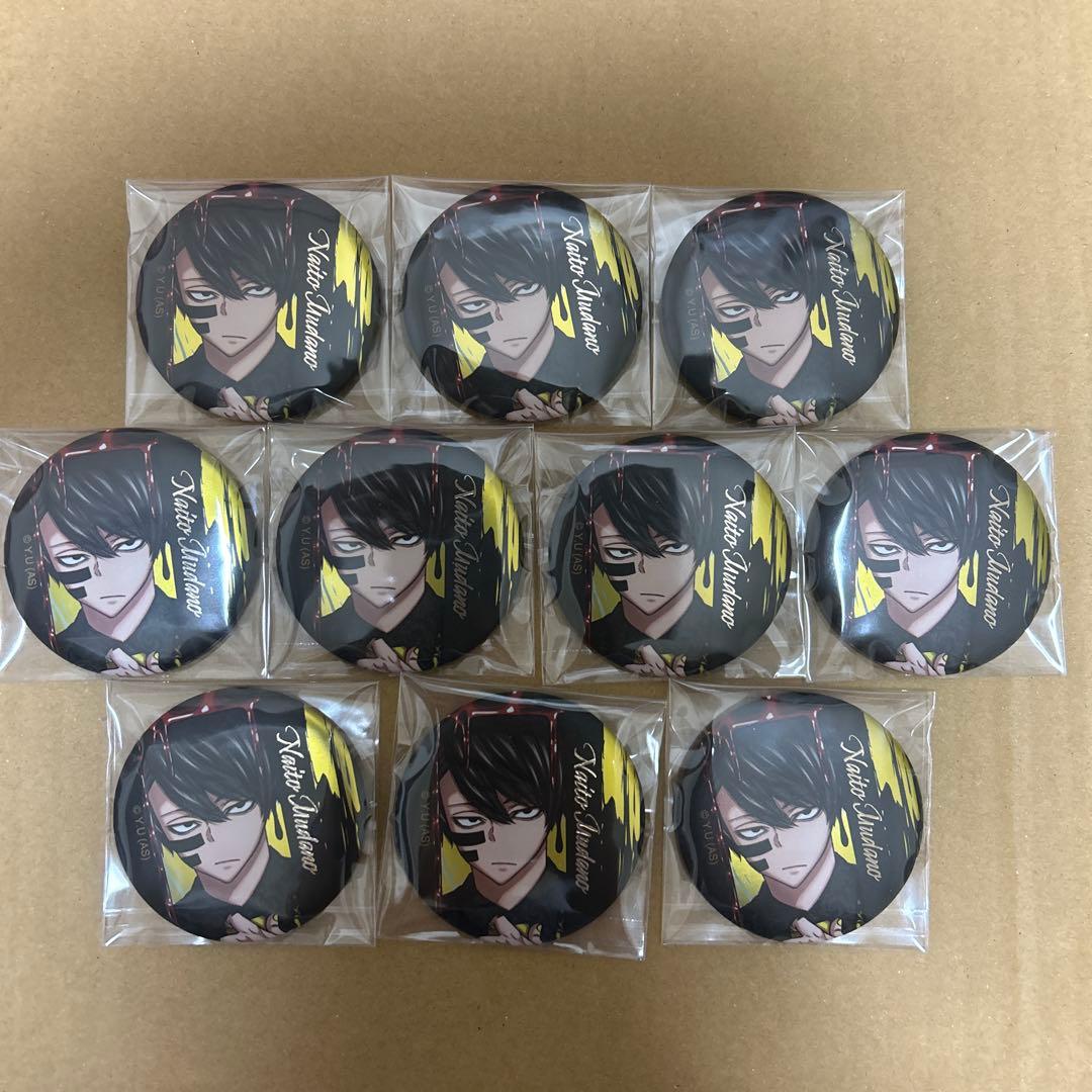 桃源暗鬼 無陀野無人 メタリック 缶バッジ 缶バ