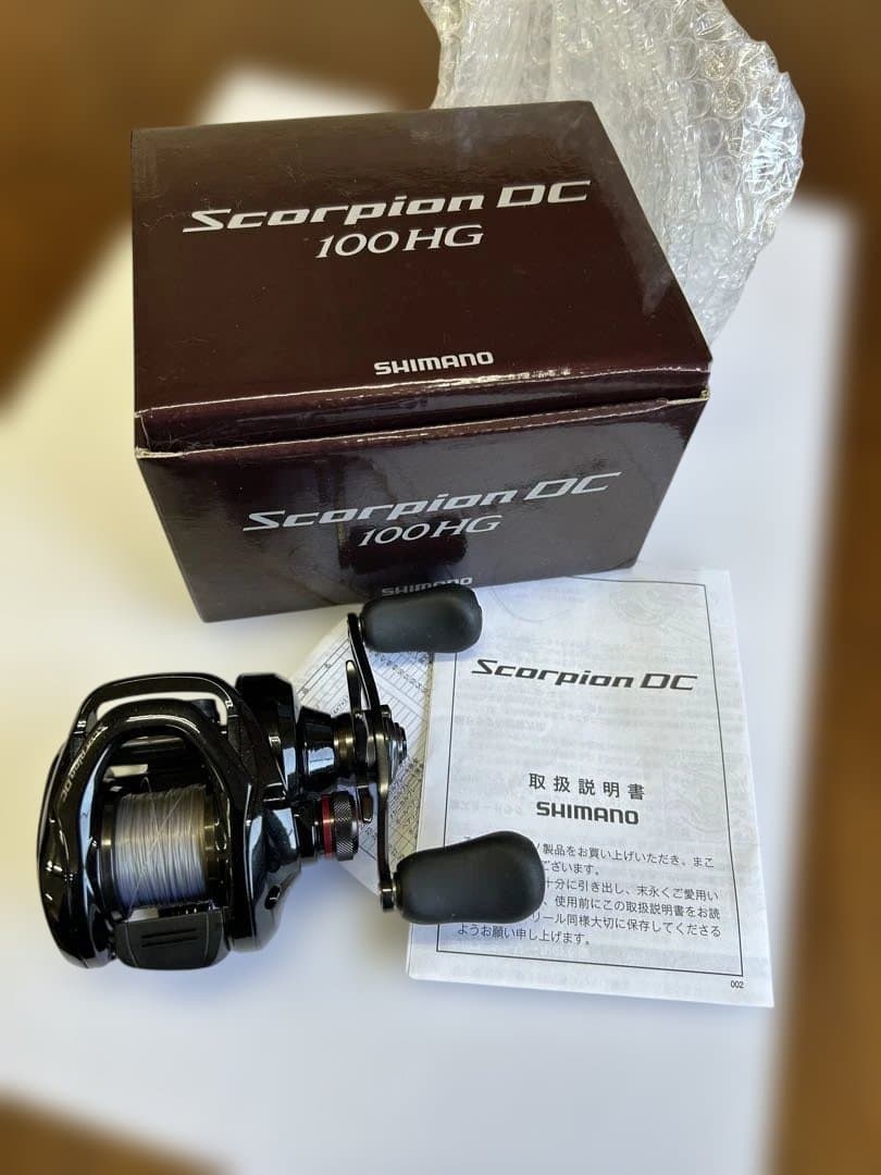SHIMANO Scorpion DC 100HG ベイトリール　右ハンドル