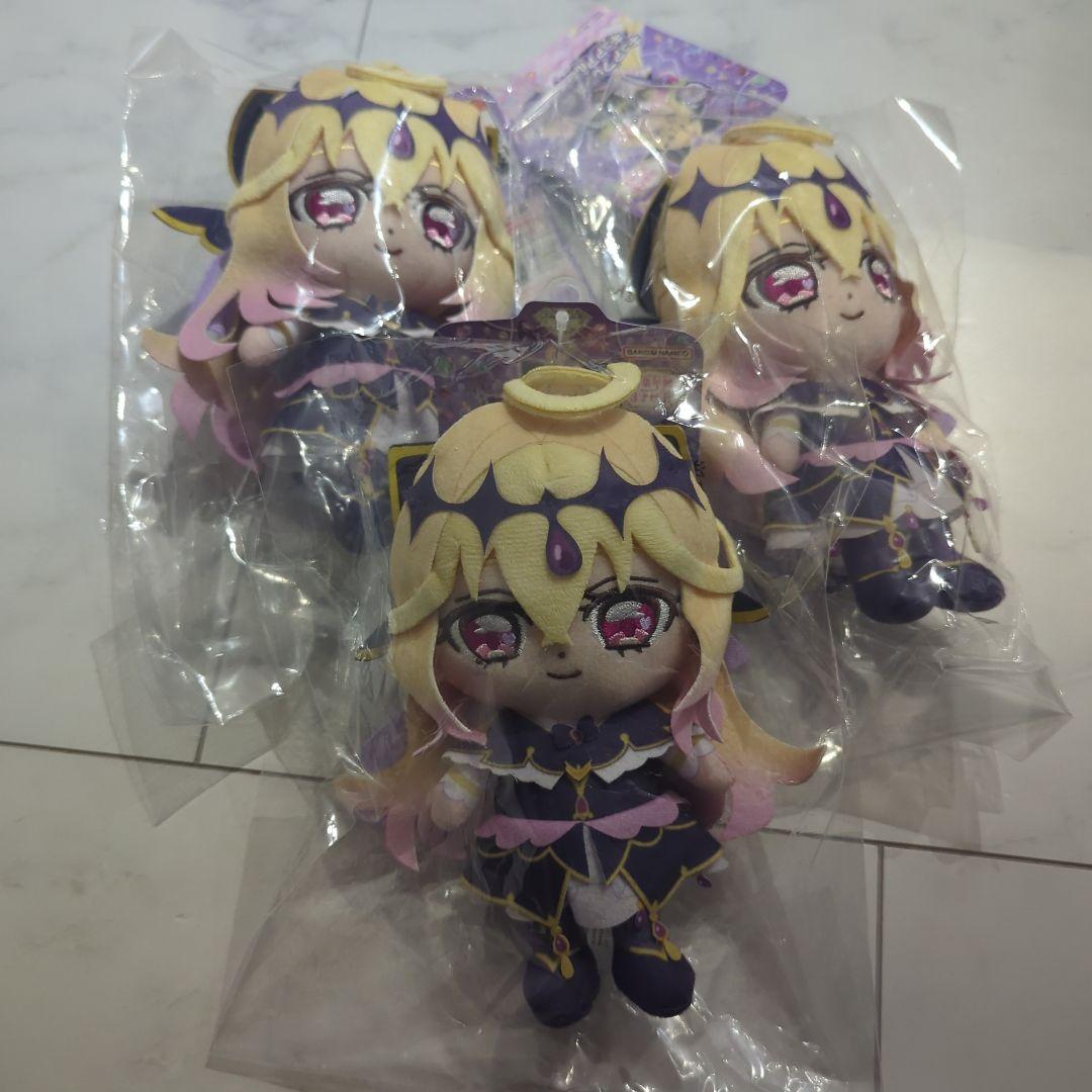 名探偵プリキュア キュアフレンズぬいぐるみ　キュアアルカナシャドウ3体