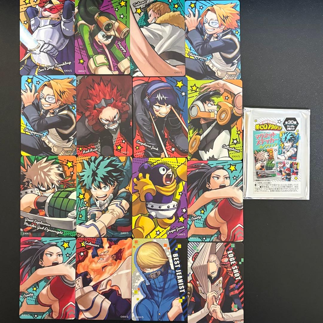 『僕のヒーローアカデミア』マグネットステッカーコレクション　ヒロアカ　【美品】