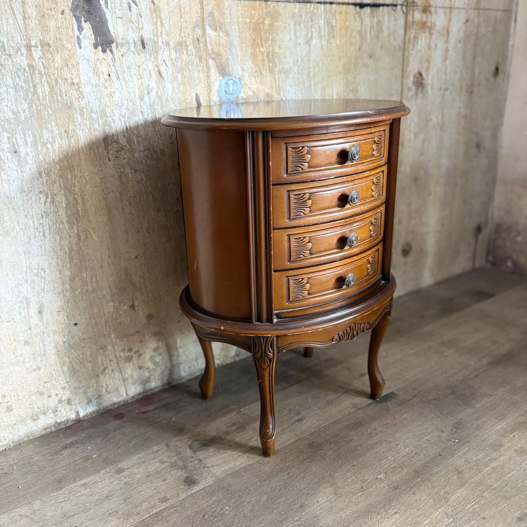 イタリア　猫脚コンソールドロワーチェスト