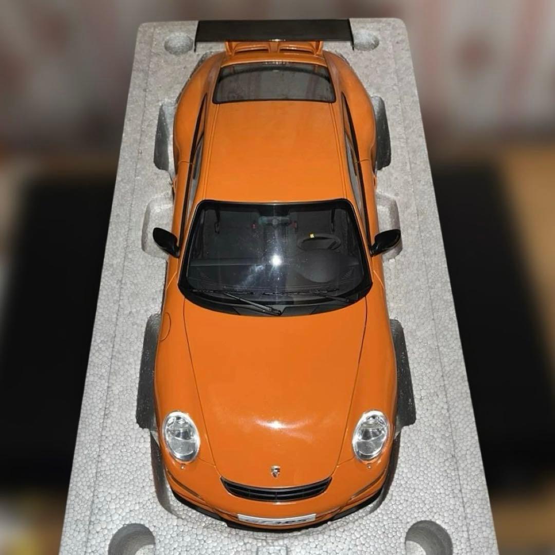 【絶版】1/12 オートアート，ポルシェ911 GT3 RS オレンジ