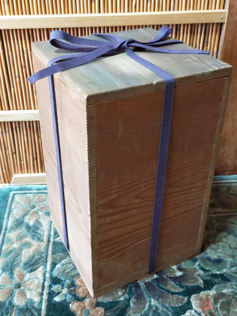 ♥値下げ！とても古い　古銅製　香炉　大型　木箱付き　骨董品　古玩