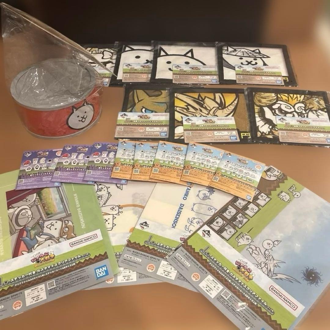 A*M様 にゃんこ大戦争一番くじ　D賞、F賞、G賞、H賞、I賞