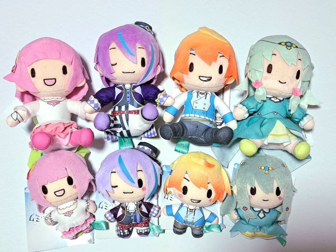 劇場版プロセカ　ワンダショ　ふわぷちミニぬいぐるみ・ふわぷちマスコット　各4種