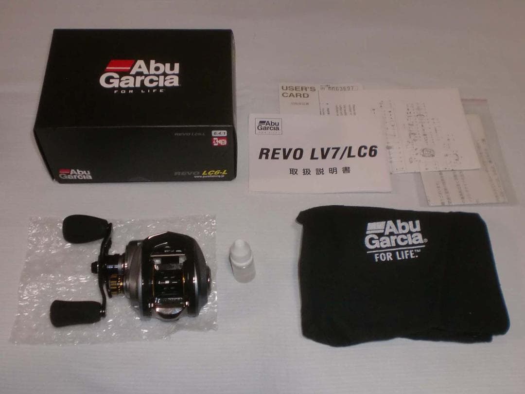 アブガルシア　レボ　エルシーシックス－Ｌ（Revo　LC6-L）『左巻き』　新品