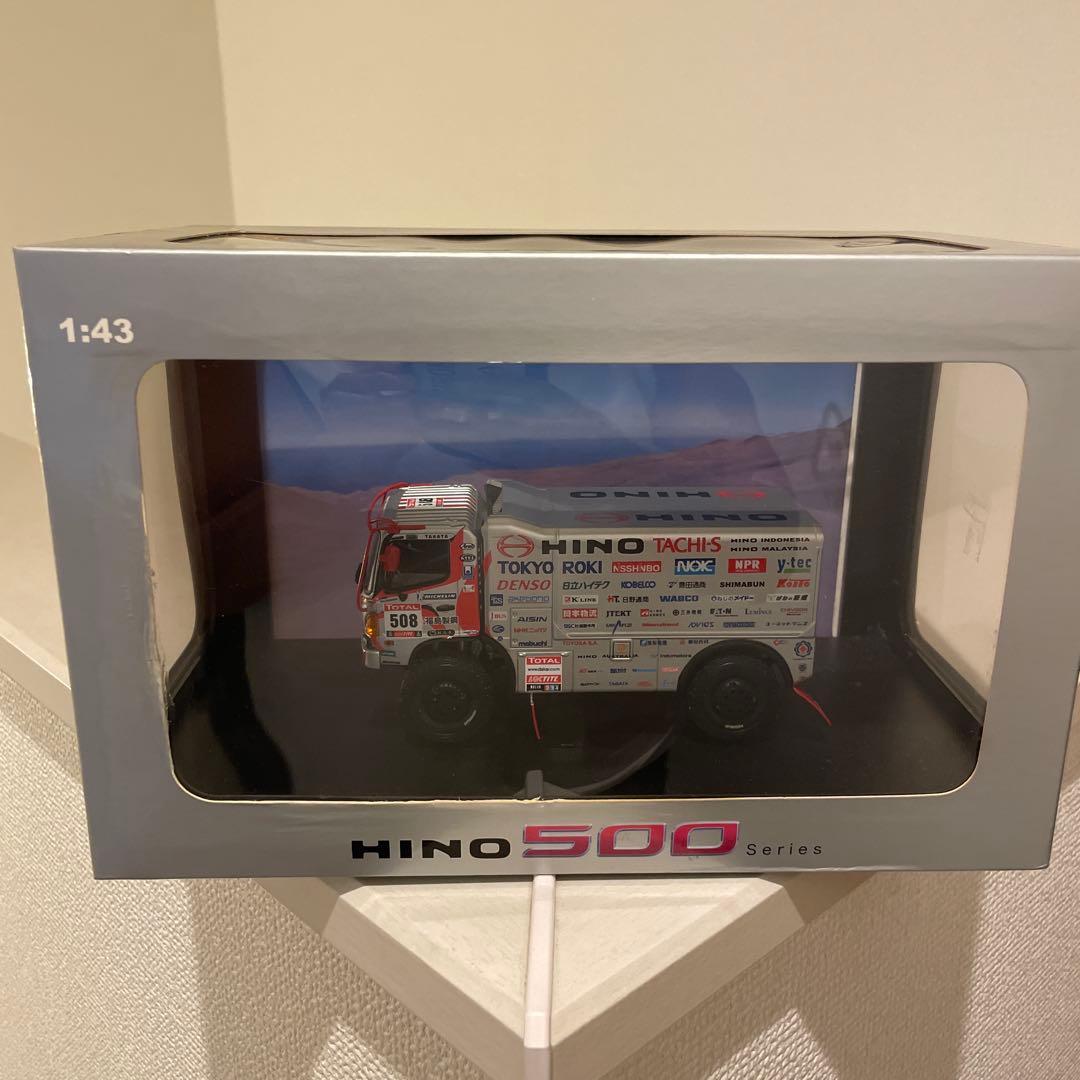 HINO 500 Series ダカールラリー2012 1:43ミニカーフィギア