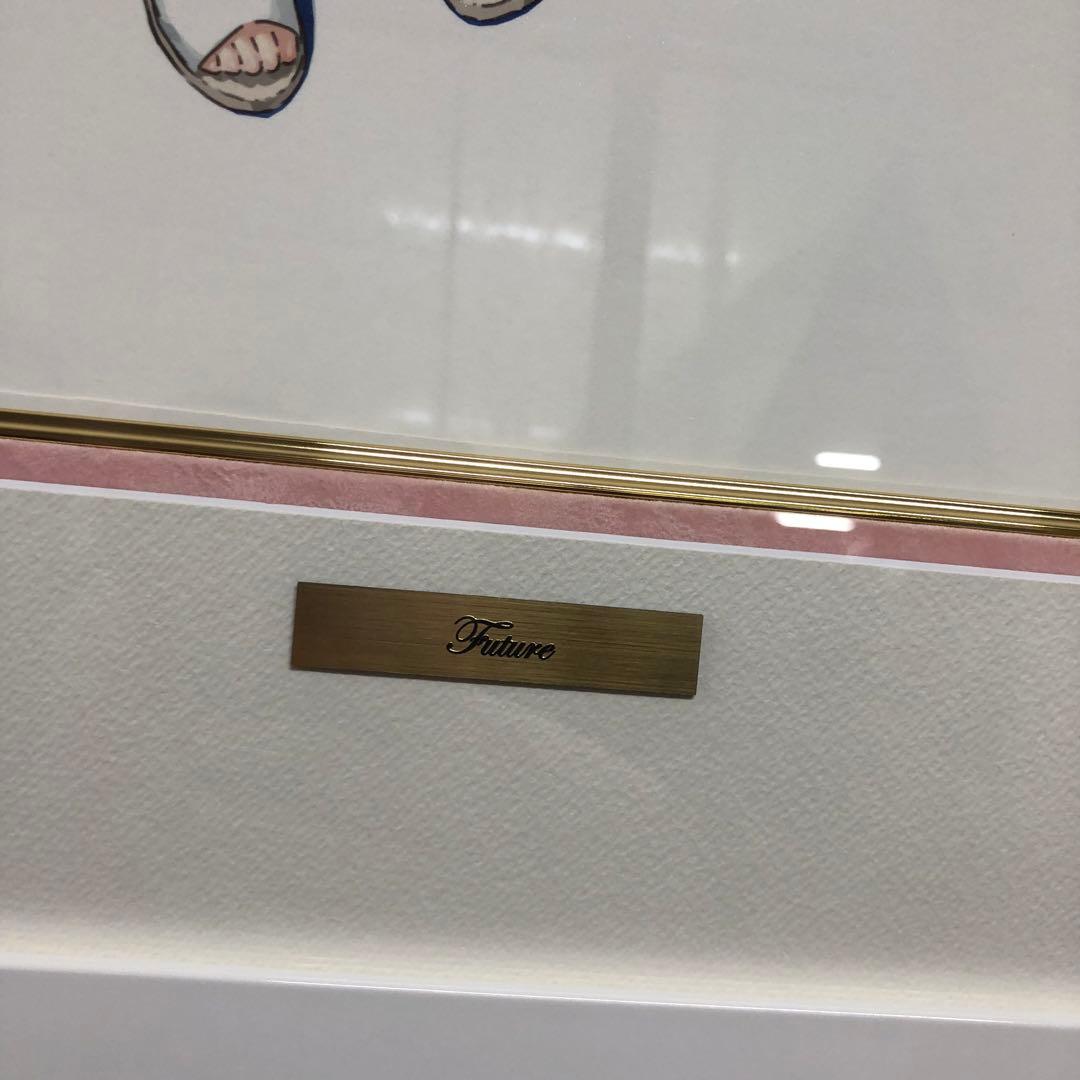 カントク　版画　未来　変猫　月子　アールジュネス　アールビバン　75/90