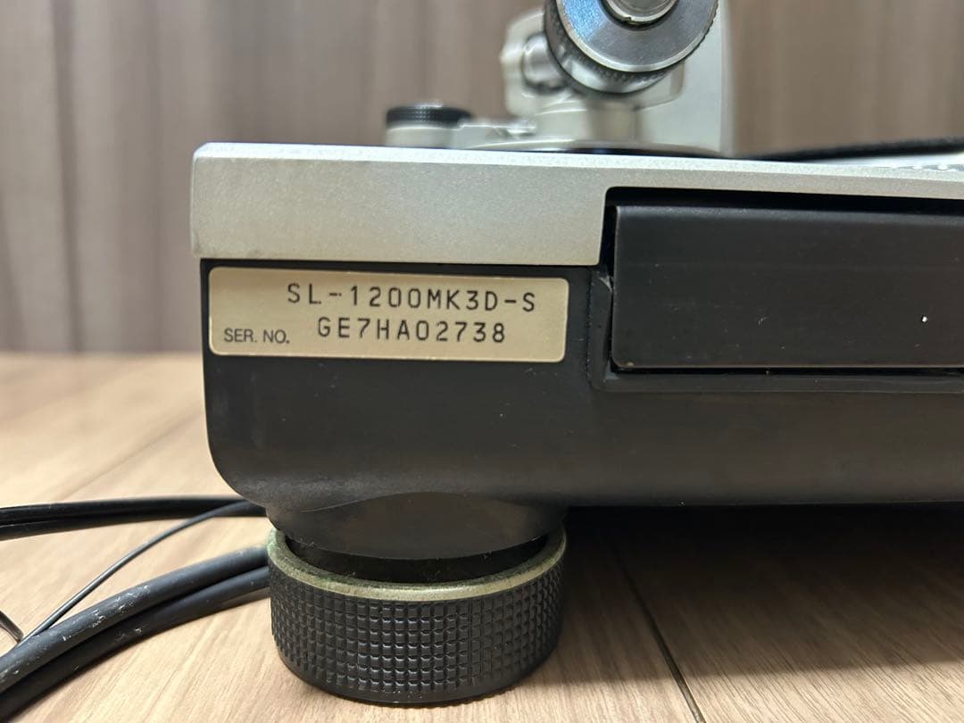 【匿名配送】Technics SL-1200 MK3D ターンテーブル