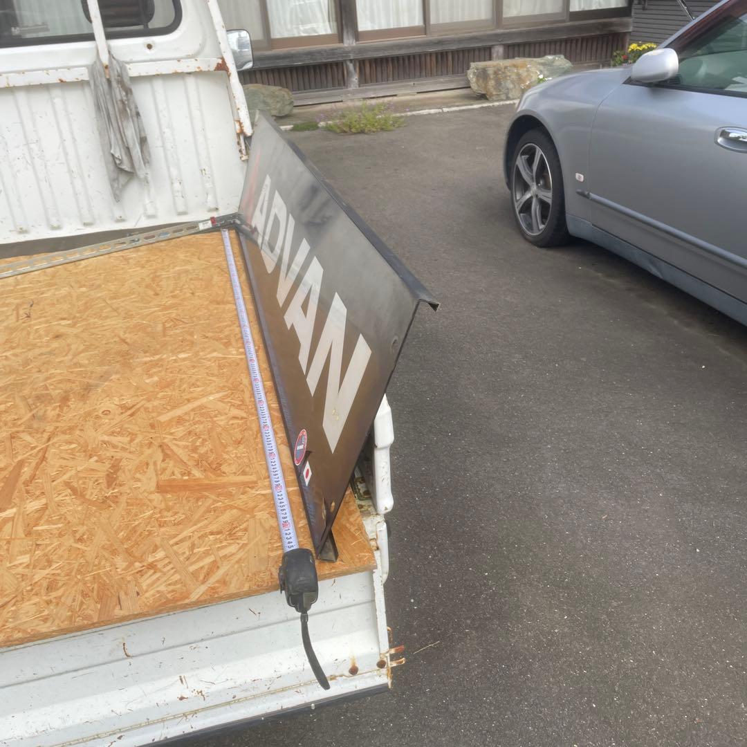 ADVAN アドバン　看板　プレート　鉄板　30年以上前　当時物