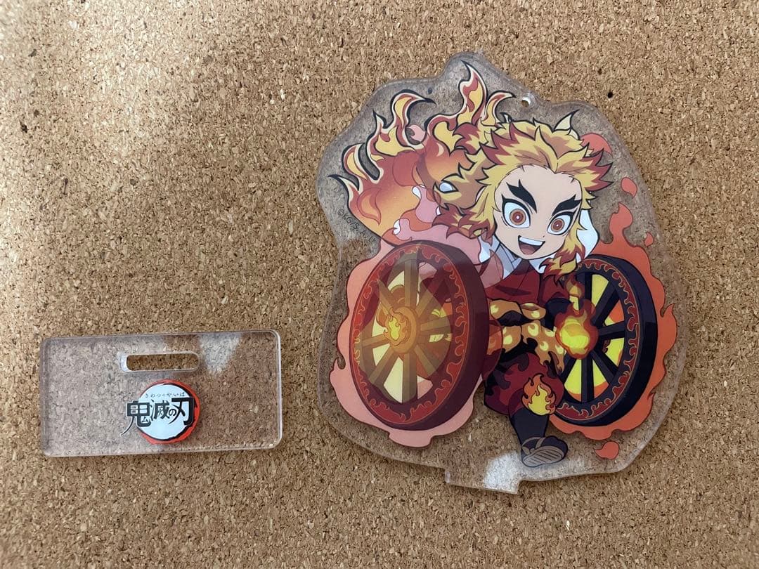 煉獄杏寿郎 アクリルスタンド ぬいぐるみ ポーチ6点セット