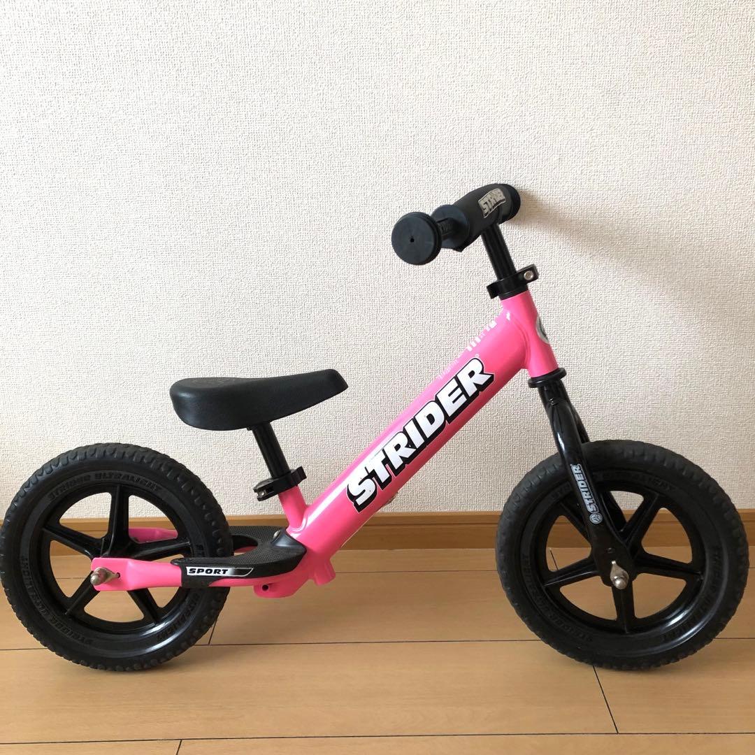 STRIDER SPORT バランスバイク ピンク　12インチ