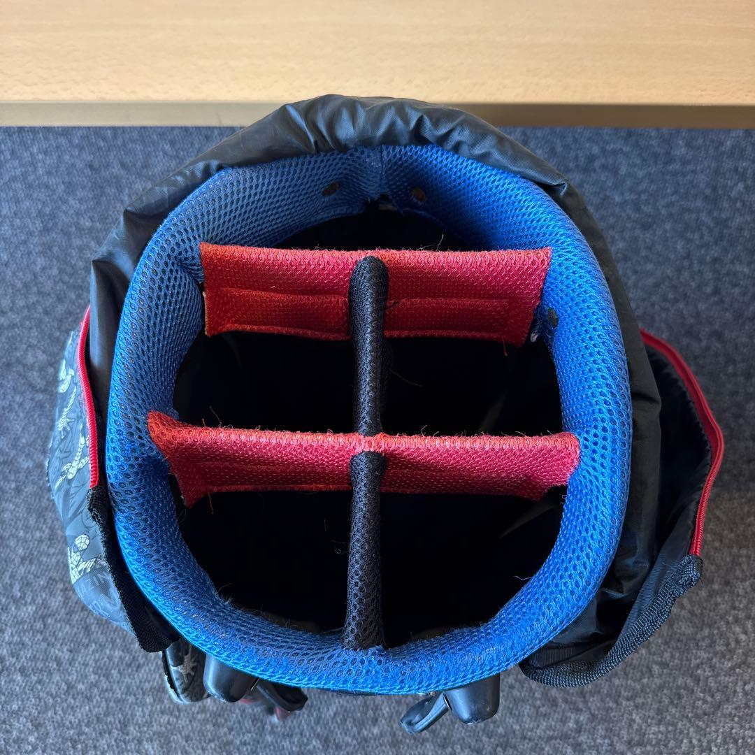 希少限定 ダンロップマーベル スリクソンスパイダーマン スタンドキャディーバッグ