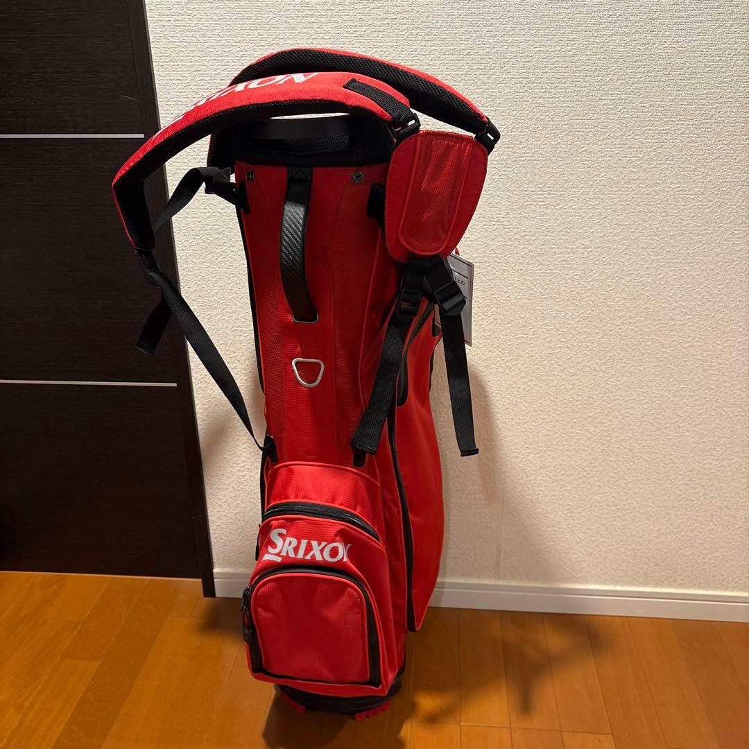 Srixon スタンド式ゴルフバッグ　レッド