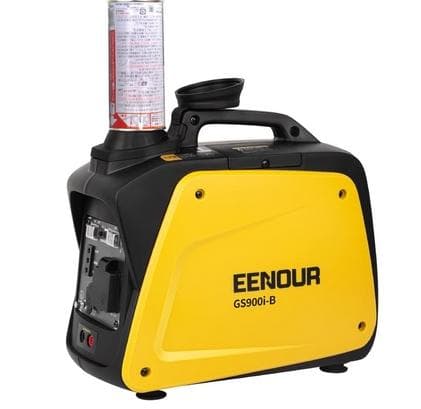 カセットボンベ式発電機EENOUR インバーター発電機 GS900i-B